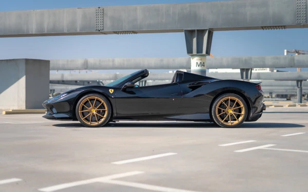  Black Ferrari F8 Tributo Spider Photo 2